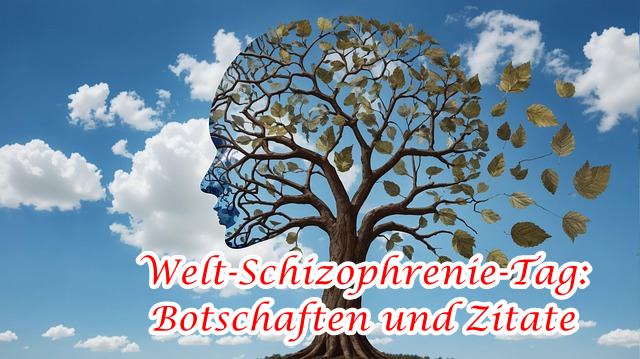 Zitate und Botschaften zum Welt-Schizophrenie-Tag